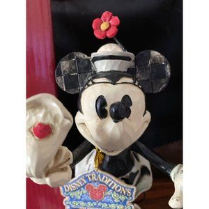 Disney Traditions Jim Shore Enesco 9" Minnie Mouse Yoo Hoo NIB 4043666